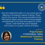 Montessori Teacher Training Course