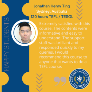 TEFL and TESOL Certification Online