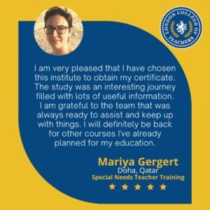 Special Needs Teacher Training Course