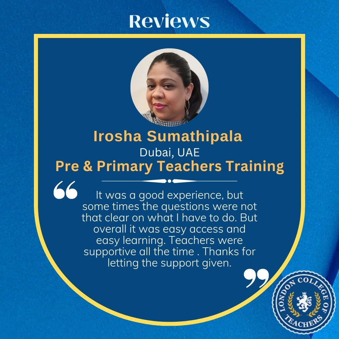 Pre Primary Teacher Training