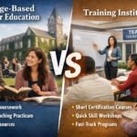 College-Based Teacher Education vs Training Institutes